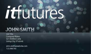 Business Card Design by JessicaD for IT Futures | Design: #845942