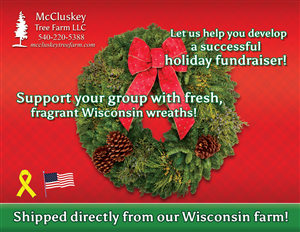 Postkarten-Design von Gargantuan Media für McCluskey Tree Farm LLC | Design #3433689
