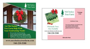 Diseño de Postal por TedAtkinson para McCluskey Tree Farm LLC | Diseño: #3478351