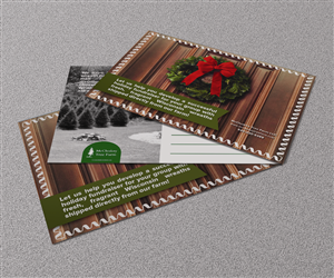 Postkarten-Design von DLab™ für McCluskey Tree Farm LLC | Design #3472631