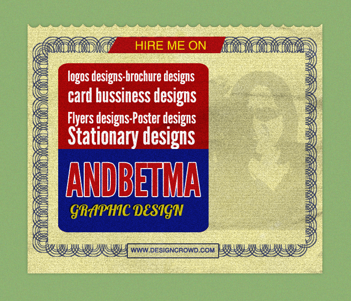 Design Graphique par Andrea pour DesignCrowd LLC | Design #878009
