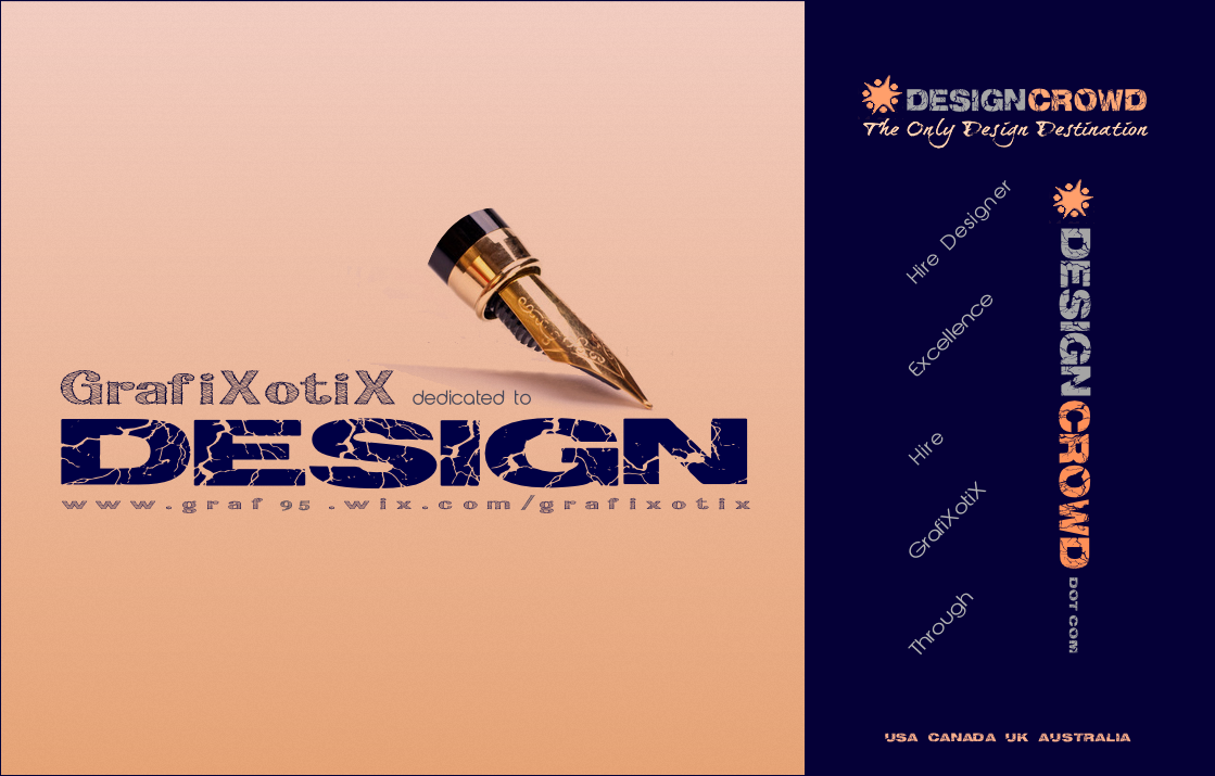 Design Graphique par GrafiXotiX Studio of Design pour DesignCrowd LLC | Design #888411