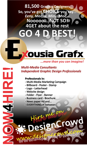 Graphic Design by ExousiaGrafx
