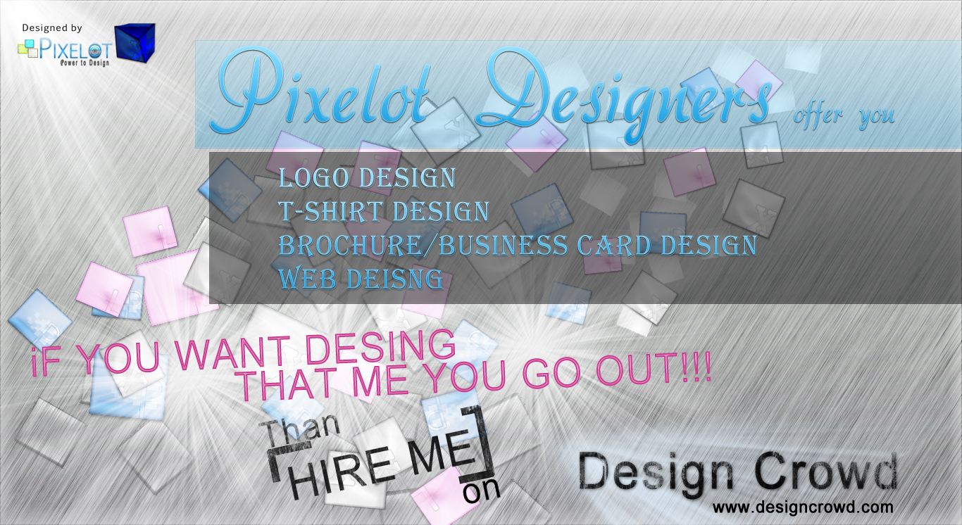 Graphic Design by Pixelot for DesignCrowd LLC | Design #918135