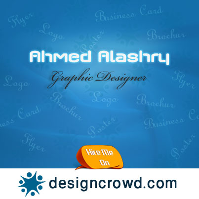 Graphic Design by Ahmed Alashry for DesignCrowd LLC | Design #917456