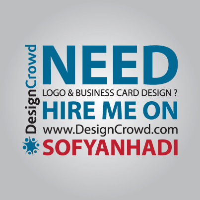 Graphic Design by sofyanhadi for DesignCrowd LLC | Design #920392