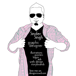 Graphic Design by Sinder Singh