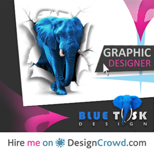 Grafik-Design von Blue Tusk Design für DesignCrowd LLC | Design: #859923
