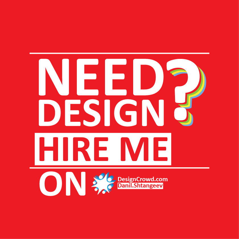 Graphic Design by Danil.Shtangeev for DesignCrowd LLC | Design #856167