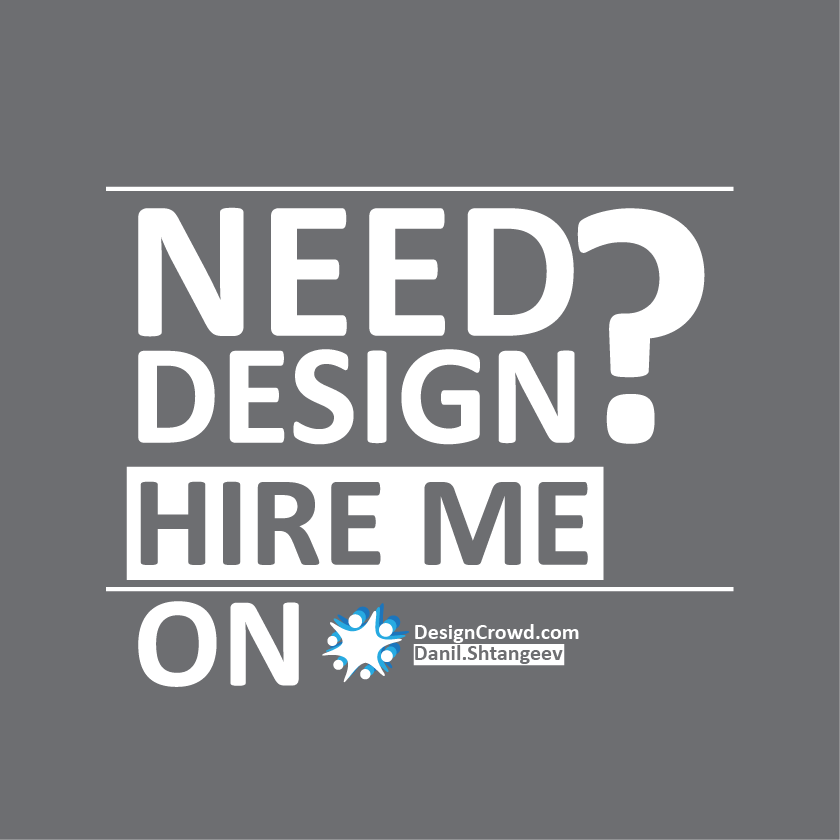 Graphic Design by Danil.Shtangeev for DesignCrowd LLC | Design #856168