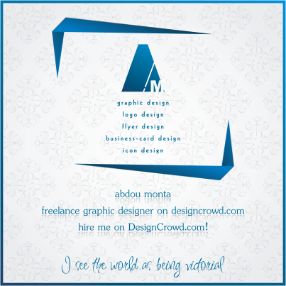 Graphic Design by abdelhedi montassar for DesignCrowd LLC | Design #863157