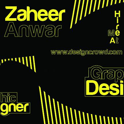 Graphic Design by Zaheer Anwar for DesignCrowd LLC | Design #859600
