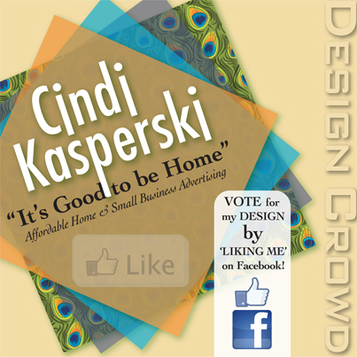 Design Graphique par It's Good To Be Home Small Business Advertising pour DesignCrowd LLC | Design #881015