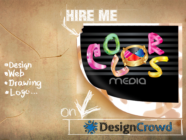 Graphic Design by COLORS MEDIA for DesignCrowd LLC | Design #883634