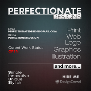 Graphic Design by Perfectionate Designs