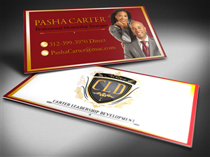 Visitenkarten-Design von charmionne für Carter Leadership Development | Design: #3449476