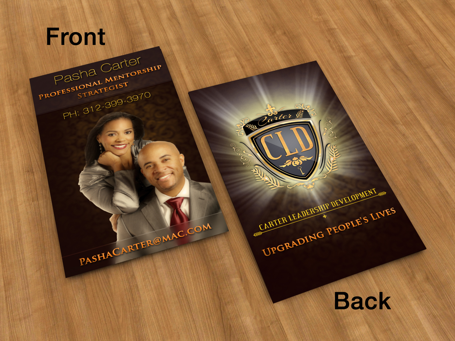 Visitenkarten-Design von Anooshaa für Carter Leadership Development | Design #3474274