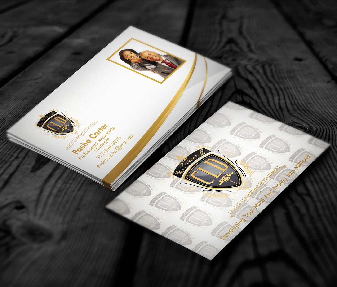 Visitenkarten-Design von IGlowCreationz für Carter Leadership Development | Design #3495009