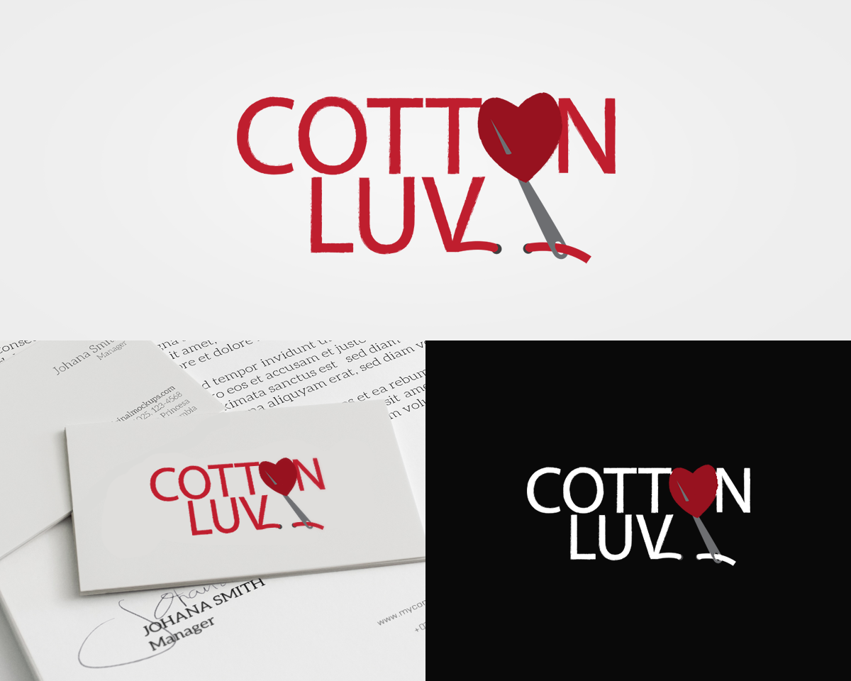 Logo Design by Gadeke for Cotton Luv | Design #3428332