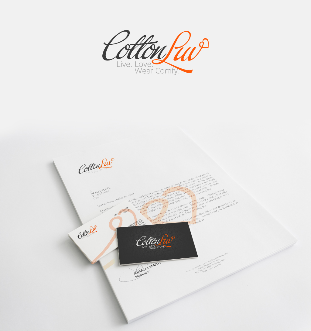 Logo Design by JohnM. for Cotton Luv | Design #3439604