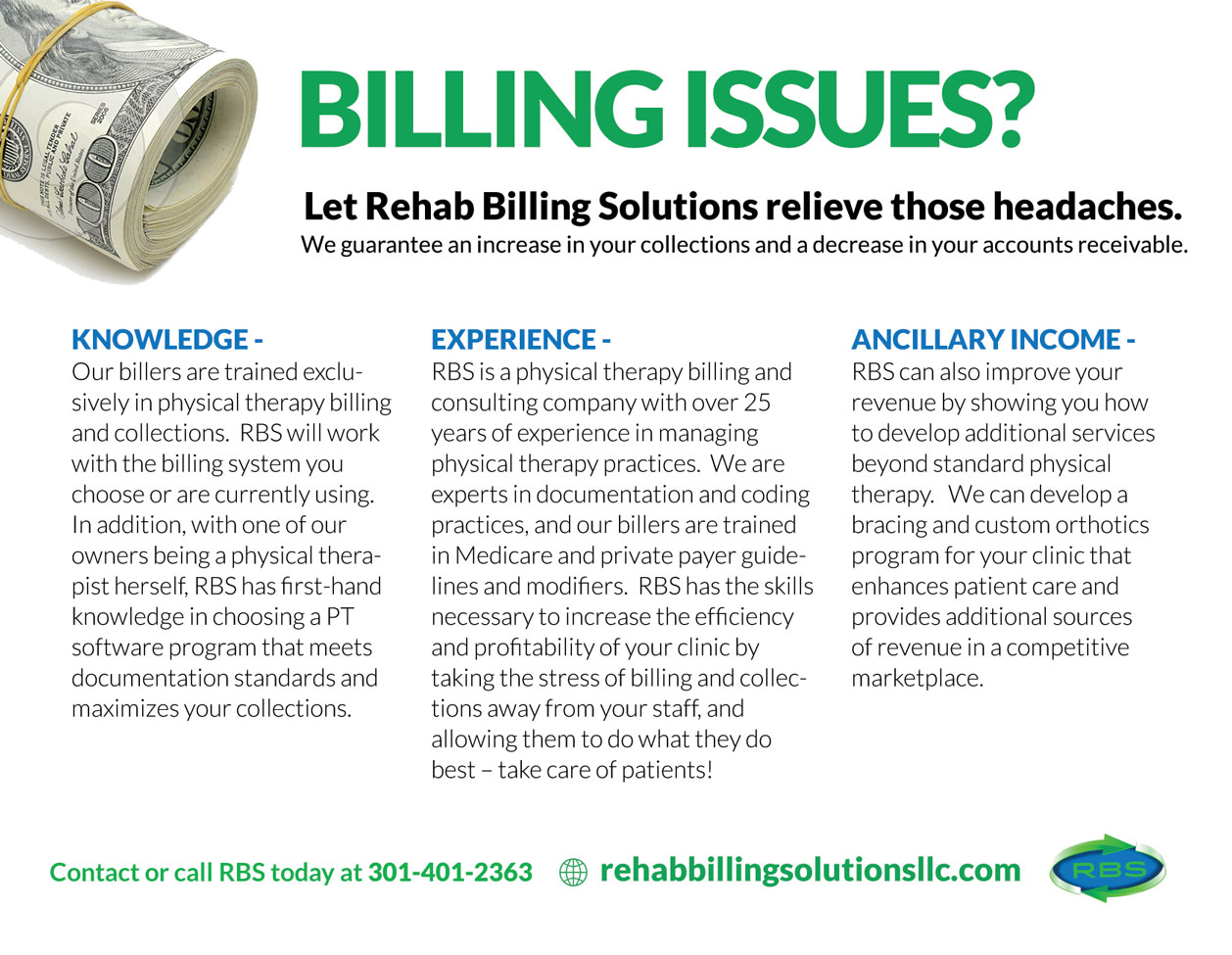 Design de Carte Postale par an3 pour Rehab Billing Solutions | Design #3466402