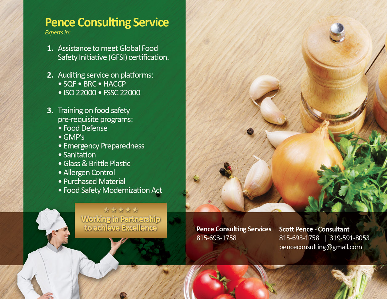 Postcard Design by AbelStudio for Pence Consulting Service | Design #3468202