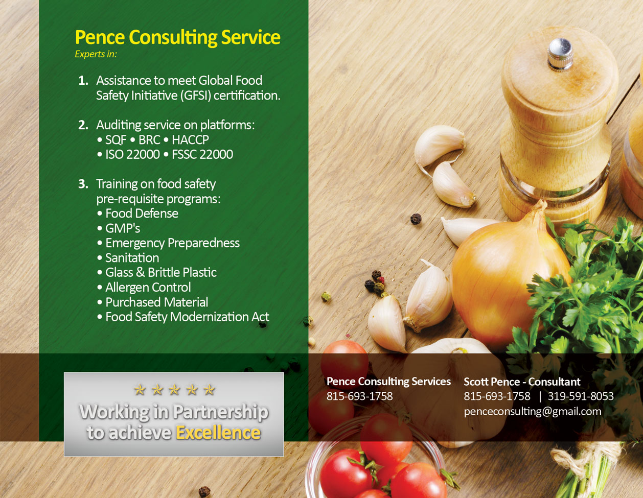 Postcard Design by AbelStudio for Pence Consulting Service | Design #3500634