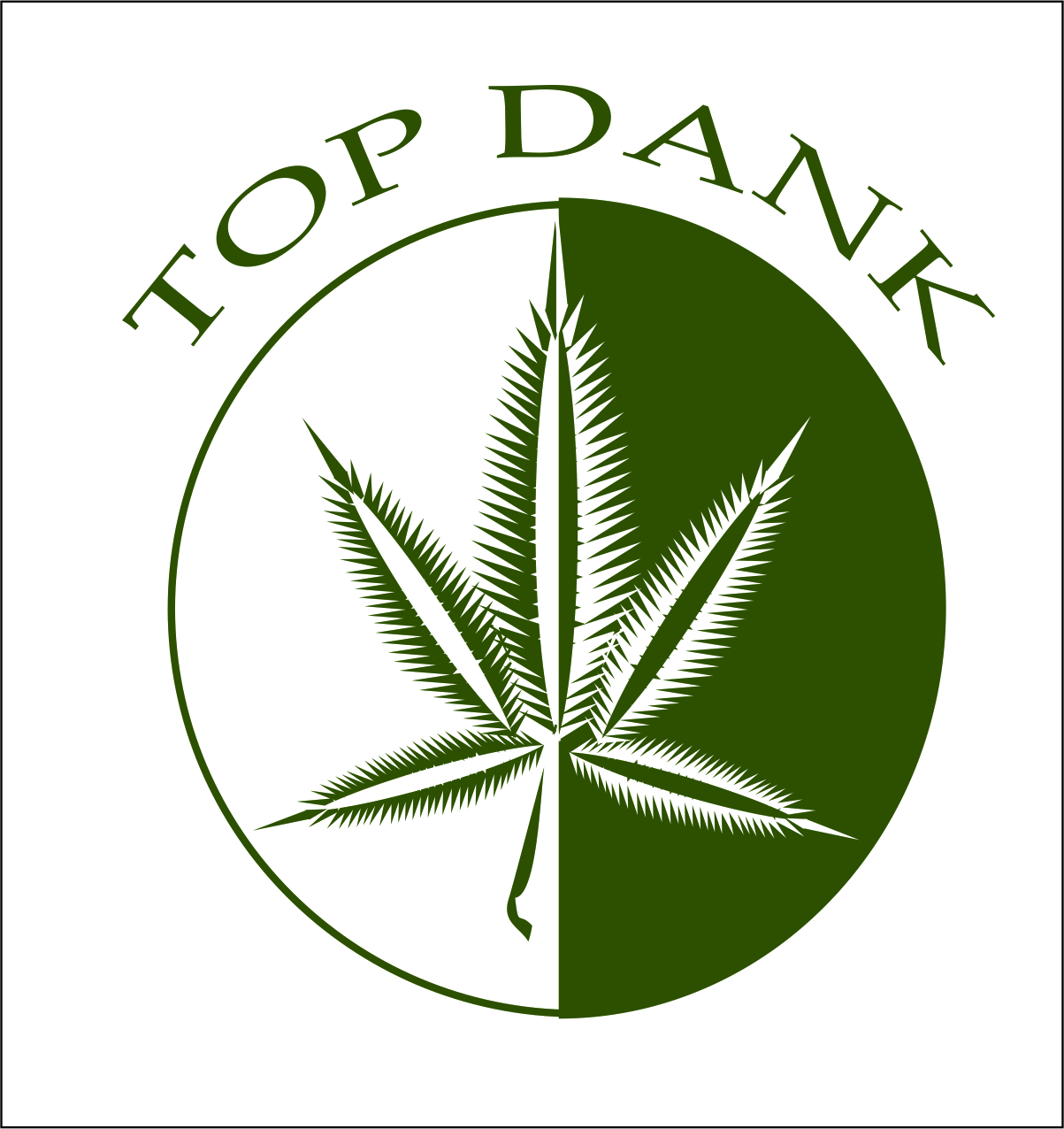 Logo Design by rambil for Top Dank | Design #3438560