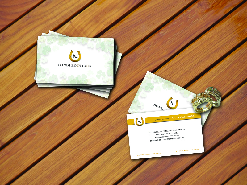 Business Card Design by SISU for Bondi Boutique | Design #3435618