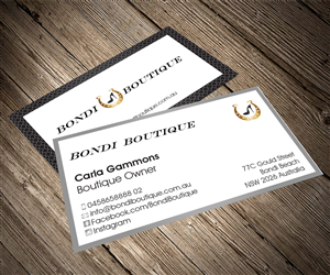 Business Card Design by Aaaron for Bondi Boutique | Design: #3455204