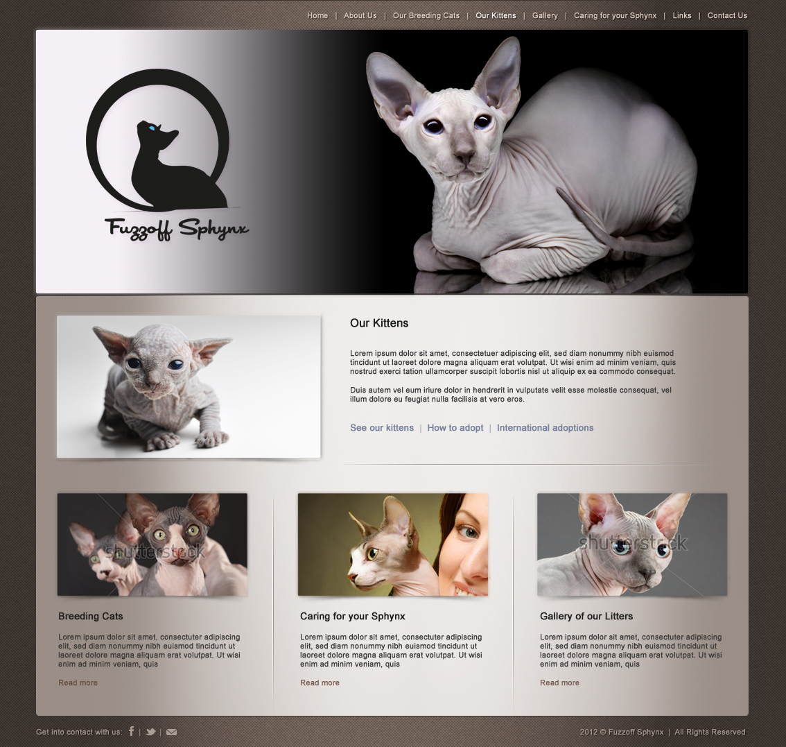 Web Design by Lara for this project | Design #853621