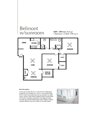 Diseño de Brochure por DesignFive para Venterra Realty | Diseño #871216