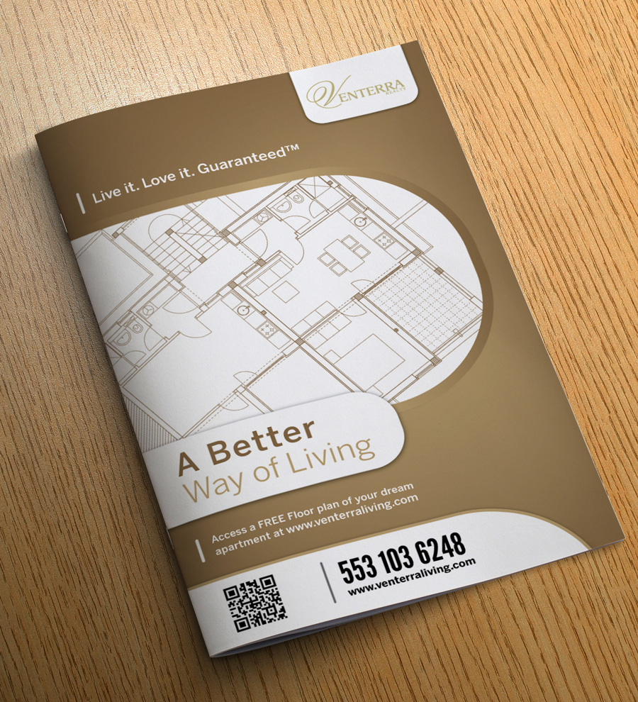 Brochure Design by georgy55ke for Venterra Realty | Design #916784