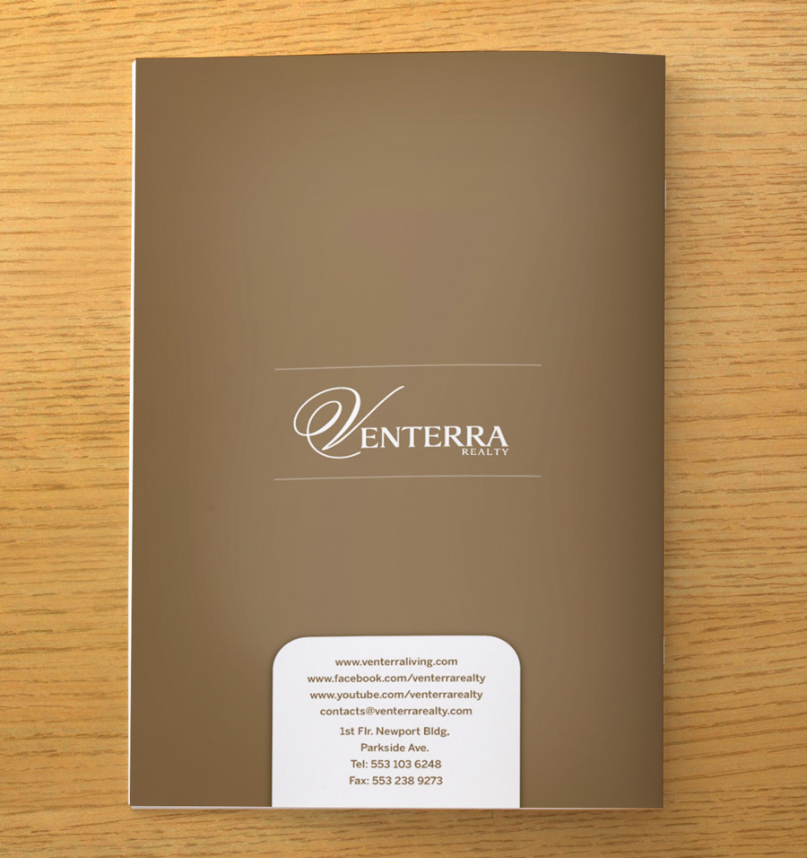 Brochure Design by georgy55ke for Venterra Realty | Design #916799