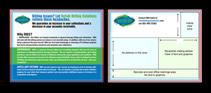 Postcard Design by jgeoinbox for Rehab Billing Solutions | Design: #3462644