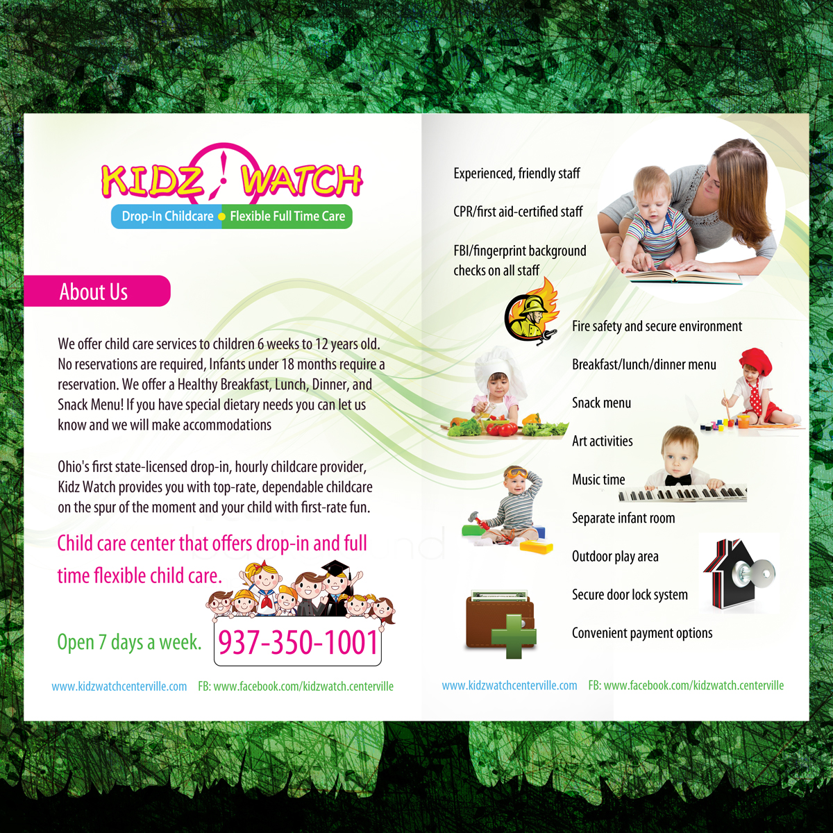 Brochure Design by uk for Kidz Watch | Design #3440492