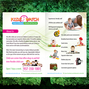 Brochure Design by uk for Kidz Watch | Design: #3440492