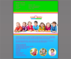 Brochure Design by A-Noor 02 for Kidz Watch | Design: #3454148
