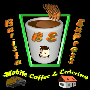 The Barista Express      Mobile Coffee & Catering | Diseño de Logo por Dave Michels Designs