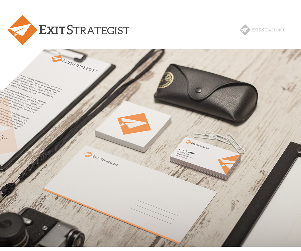 Logo Design by Agnes Bak for Exit Strategist | Design #3449061