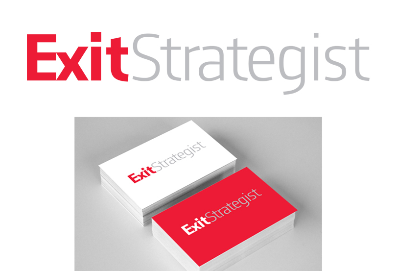 Diseño de Logo por Innerworld Designs ltd. para Exit Strategist | Diseño #3440060