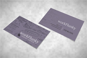 Business Card Design by diRtY.EMM for workFlunky | Design: #3468655