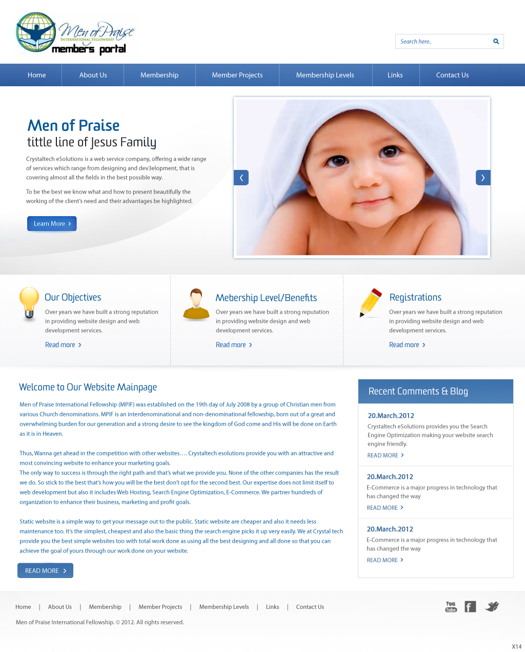 Web Design by pb for this project | Design #847621