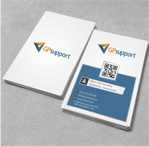 Business Card Design by AwsomeD for GPsupport | Design: #3434473
