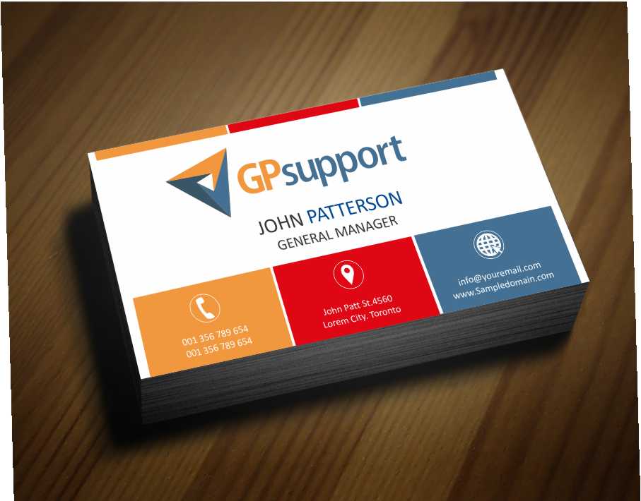 Business Card Design by AwsomeD for GPsupport | Design #3434477