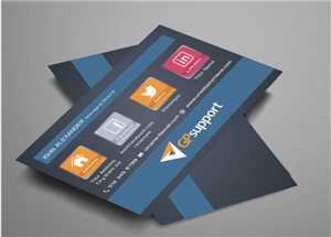 Business Card Design by AwsomeD for GPsupport | Design: #3434478