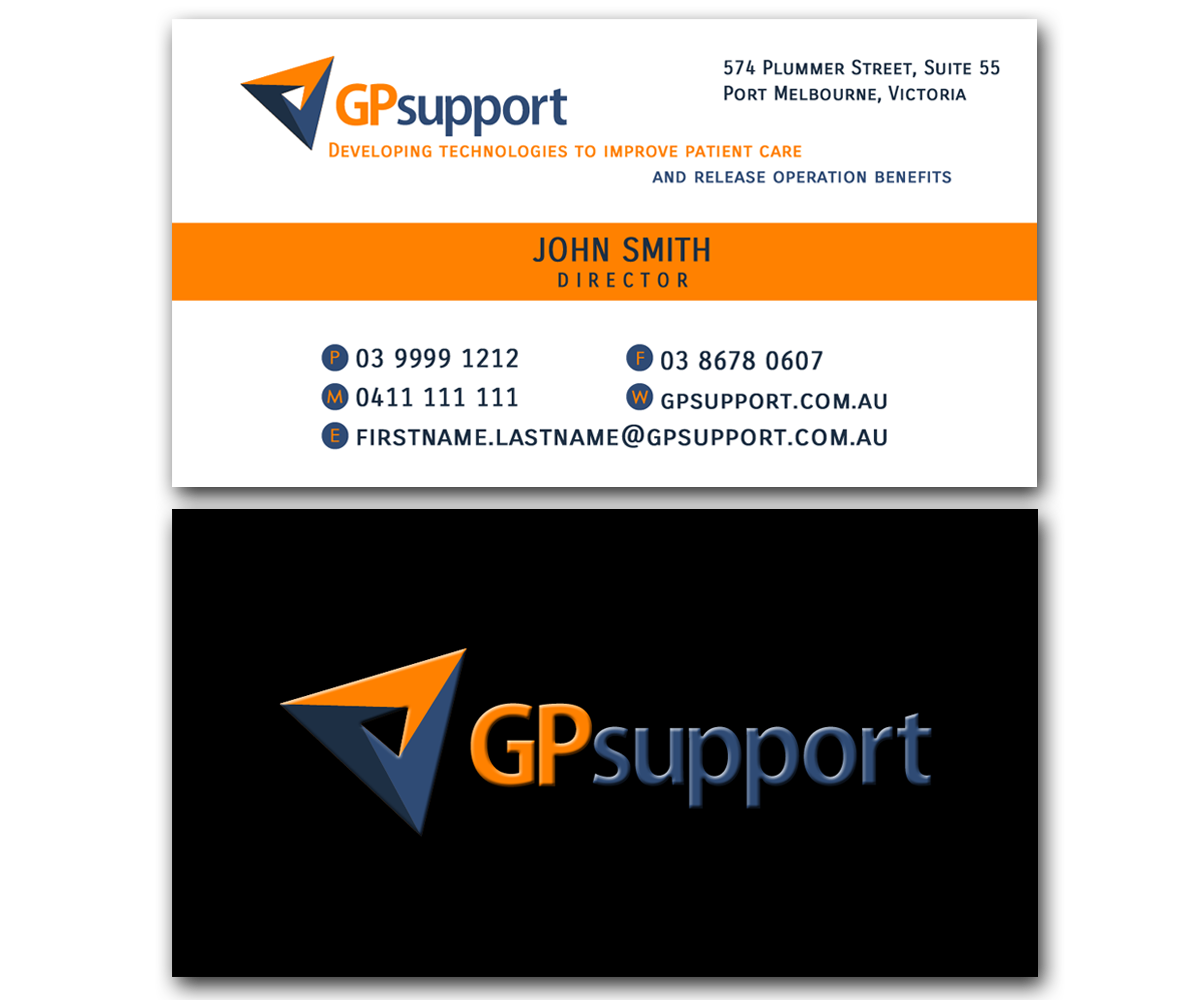 Business Card Design by Favorite Designs for GPsupport | Design #3433081