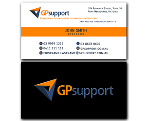 Business Card Design by Favorite Designs for GPsupport | Design: #3433081