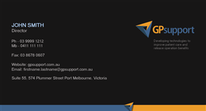 Business Card Design by Sharmistha for GPsupport | Design: #3446657