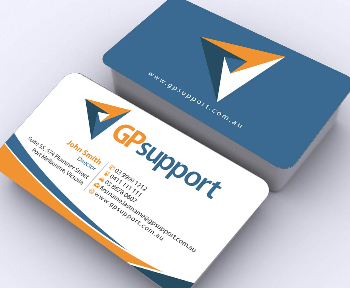 Business Card Design by Sbss for GPsupport | Design #3440446